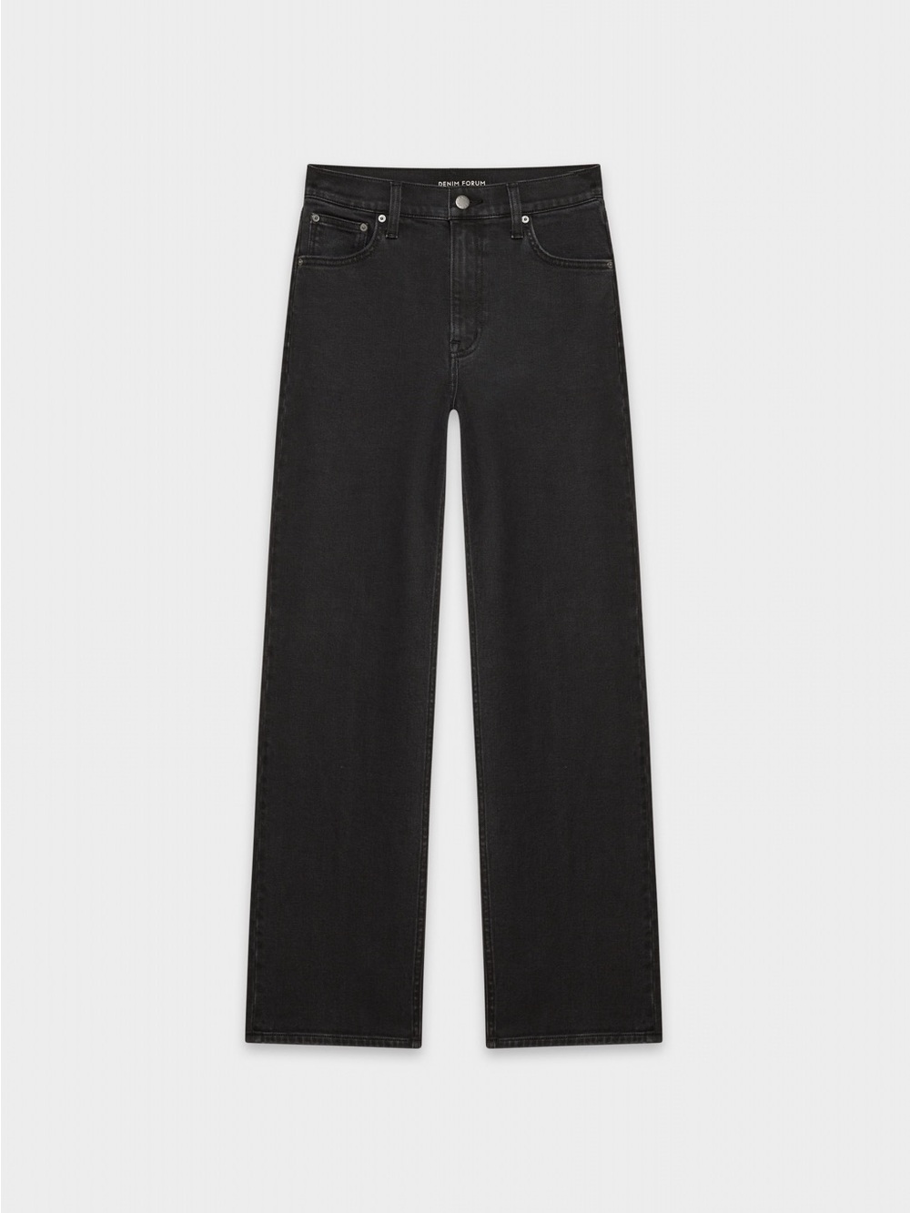Aritzia Denim Forum The Arlo High-Rise Straight Jean - Black, Size 30